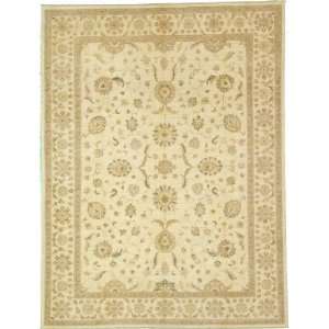  811 x 119 Ivory Hand Knotted Wool Ziegler Rug