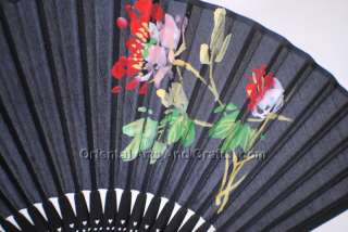   Hand Fan Vintage Pattern Folding Fan decorative accent Gift  