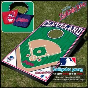  Cleveland Indians MLB Baseball Tailgate Toss Cornhole Game 