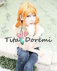 One Piece Nami after 2 years Orange Cosplay wig costume party long 
