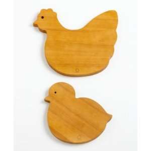    Martha Stewart Chicken Cutting Boards, Set of 2