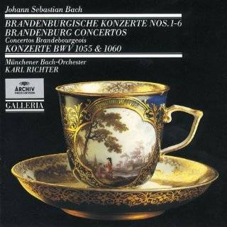  Bach   Brandenburg Concertos 1 6 / Karl Richter, Munchener Bach 