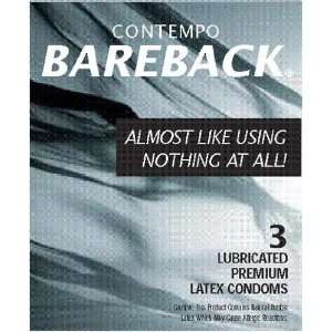  CONTEMPO BARE BACK 3PK