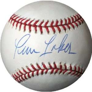  Tim Laker Signed Baseball