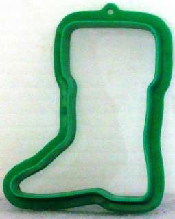 SANTA BOOT Cookie Cutter w.Hole for HANGING on Tree 2.5  