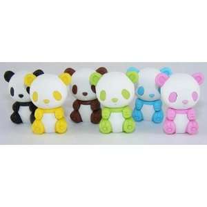  Panda Bear   IWAKO Japanese Animal Eraser. Assorted Colors 