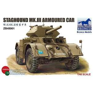  1/48 Staghound Mk.III Armored Car Toys & Games