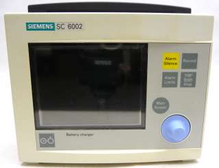 SIEMENS SC 6002 ENG VITAL SIGNS PATIENT MONITOR SC6002  