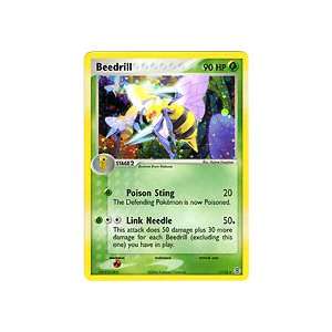   Pokemon Ex Fire Red Leaf Green Foil Rare Beedrill 1/112 Toys & Games