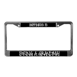  Grandma License Plate Frame by  
