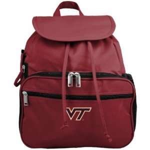   Tech Hokies Maroon Collegiate Diaper Bag Backpack