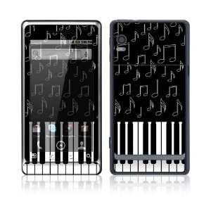 Love Piano Protector Skin Decal Sticker for Motorola Droid 2Cell 