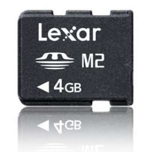 LEXAR MEDIA INC 4GB Lexar Memory Stick Micro (M2) Mobile Memory Card 