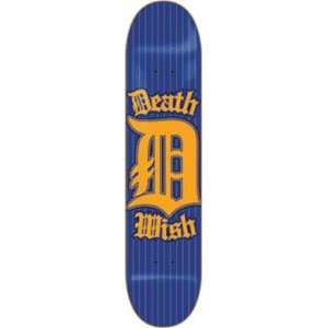  Deathwish Gangster D Skateboard Deck   7.75 Sports 