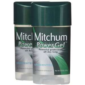 Mitchum Power Gel Antiperspirant & Deodorant for Men Unscented Twin ct 