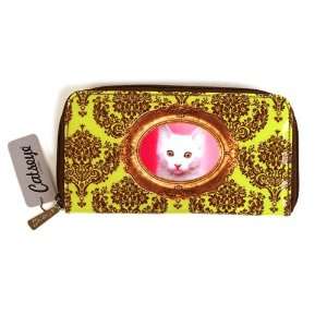  Baroque Kitty zip wallet by Catseye