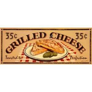  Grilled Cheese by Catherine Jones 20x8