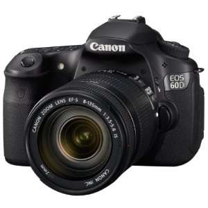  Canon EOS 60D 18 MP CMOS Digital SLR Camera with 3.0 Inch LCD & 28 