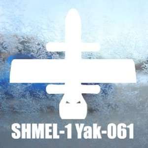  SHMEL 1 Yak 061 White Decal Military Soldier Car White 