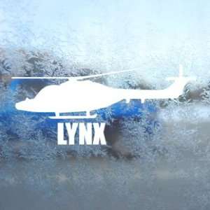  LYNX White Decal Military Soldier Car Window Laptop White 