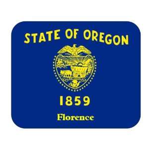  US State Flag   Florence, Oregon (OR) Mouse Pad 