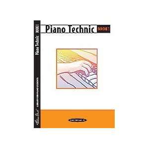  Alfred 00 0131 Piano Technic, Book 1 Musical Instruments