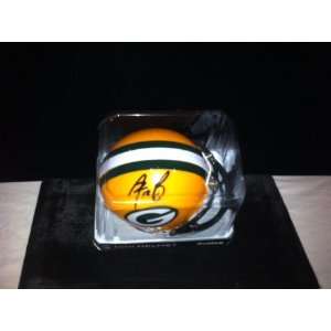 AARON RODGERS XLI MVP   Hand Signed Autographed GREEN BAY PACKERS MINI 