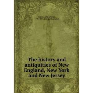  The history and antiquities of New England, New York and 