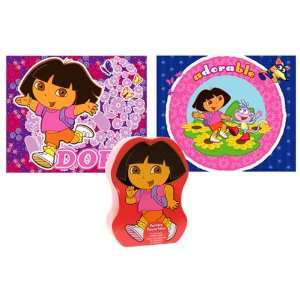  Dora Shaped Puzzle Box 2 x 48pc Toys & Games