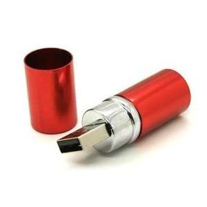  4GB Lipstick Flash Drive (Red) Electronics