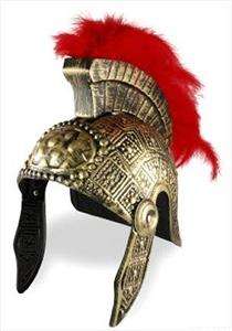 Costumes Ancient Roman Costume Helmet w Feather Brush  