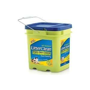   LitterClean Triple Odor Control Cat Litter   40 lbs.