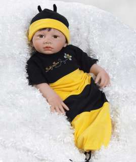   Bunting Bee Baby Doll w/ weighted Body Bumble Bee Outfit CUTE  