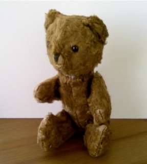Adorable Small c1910 Articulated Teddy Bear  