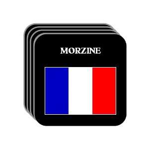 France   MORZINE Set of 4 Mini Mousepad Coasters