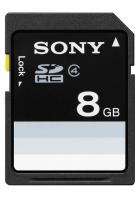 NEW Sony 8GB SD SDHC 8 GB Class 4 Flash Memory Card  