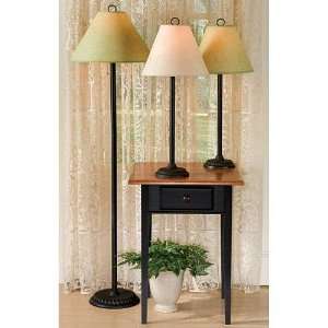 56 Inch Tall Wrought Iron Candlestick Floor Lamp