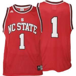 North Carolina State Wolfpack Basic  No. 1  Basketball Jersey  