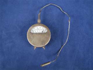 Vintage Volt Ammeter Meter Tester w/Wiring Nice Patina  