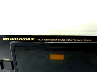 MARANTZ PMD520U Professional Dual Cassette Recorder  