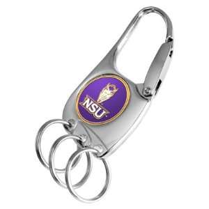  Northwestern State Demons 3 Ring Clip Keychain