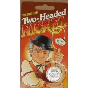  You Cant Lose Two headed Nickel Toys & Games