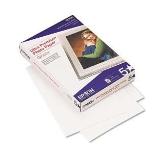 Epson® Ultra Premium Glossy Photo Paper, 4 x 6, 60 Sheets 