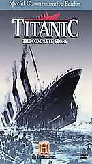 Titanic The Complete Story DVD, 2002, 2 Disc Set  
