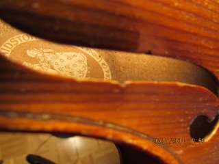 Good old German 4/4 size MAIDSTONE MURDOCH violin  