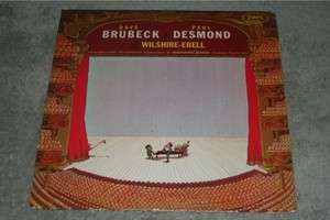   Paul Desmond • At Wishire Ebell • 1953 • LP • VG /G • Vinyl