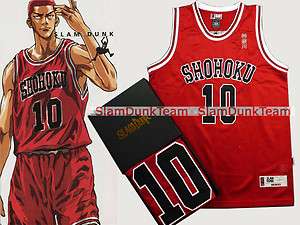 SLAM DUNK Anime Shohoku Basketball Team #10 Sakuragi Swingman Road 