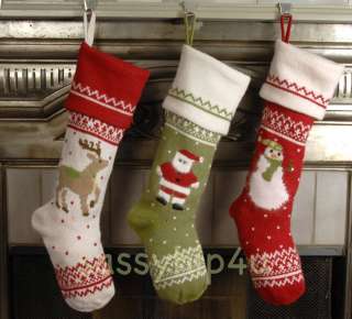 This listing is for a single Reindeer stocking.