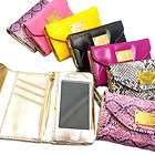   Special Style Leather Wristlet Wallet Pouch Case for iPhone 4 4s