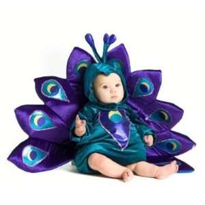  Baby Deluxe Peacock Costume Size 18M 2T 